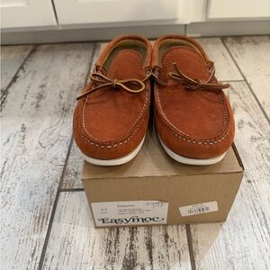 Easymoc Cinnamon Nubuck men’s sz 9.5